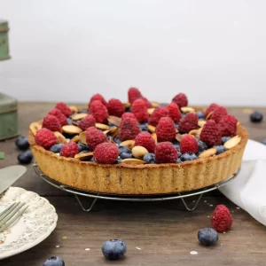 pie de berries sin azucar