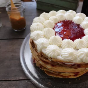 torta hojarasca sofia sin azucar
