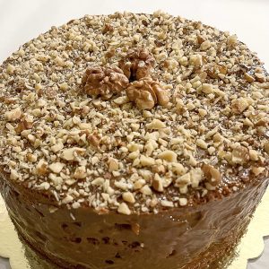 torta manjar nuez sin azúcar